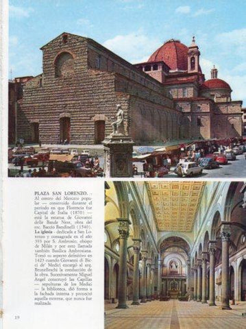 LAMINA V33215: Florencia. Plaza San Lorenzo