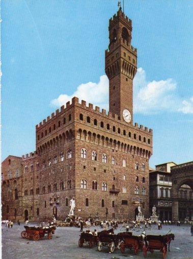 LAMINA V33218: Florencia. Plaza de la Señoria