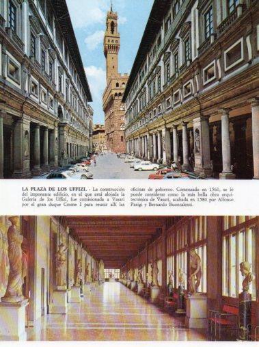 LAMINA V33219: Florencia. Galeria de los Uffizi