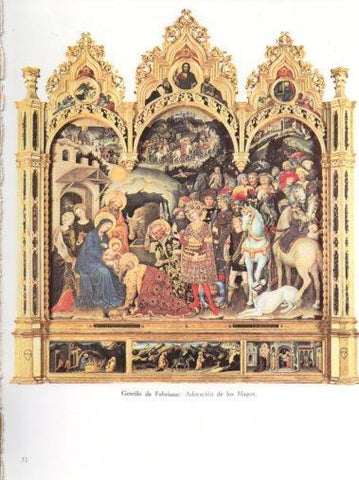 LAMINA V33221: Adoracion de los Magos por Gentile da Fabriano
