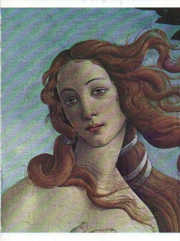LAMINA V33223: Detalle Nacimiento de Venus por Botticelli