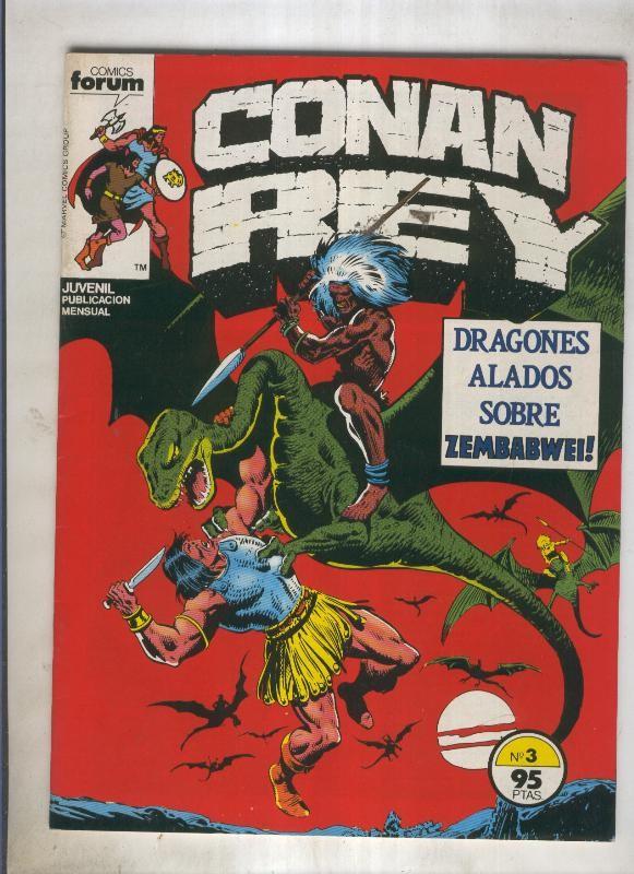 Conan Rey numero 03: Dragones alados sobre Zembabwei 