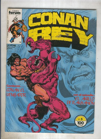 Conan Rey numero 05: Conan el vengador