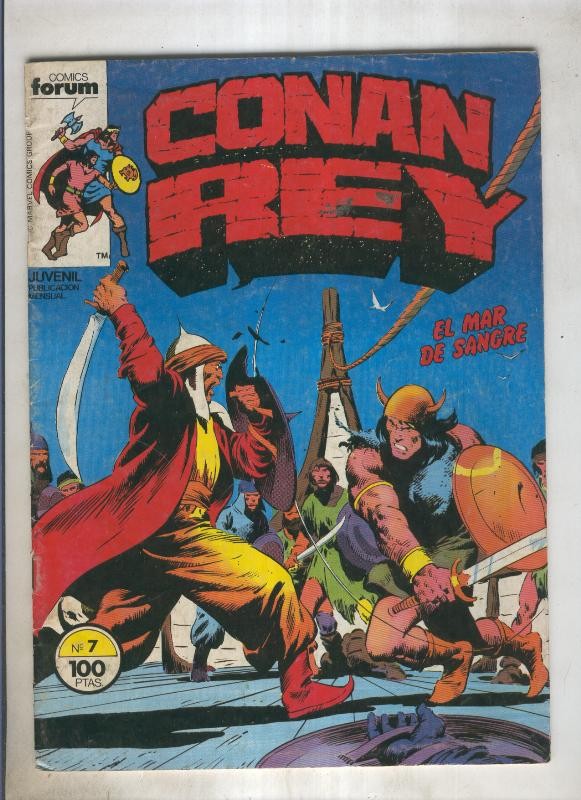 Conan Rey numero 07: El mar de sangre
