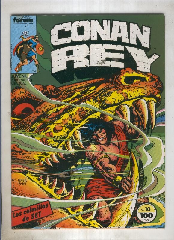 Conan Rey numero 10 (numerado 1 en trasera)
