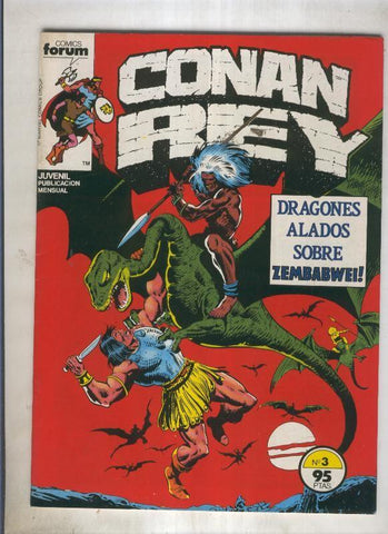 Conan Rey numero 03: Dragones alados sobre Zembabwei
