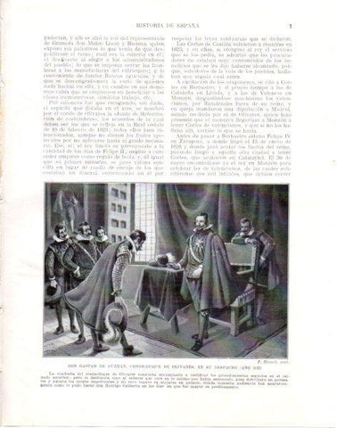 LAMINA V33910: El Conde Duque de Olivares en su despacho por F. Blanch