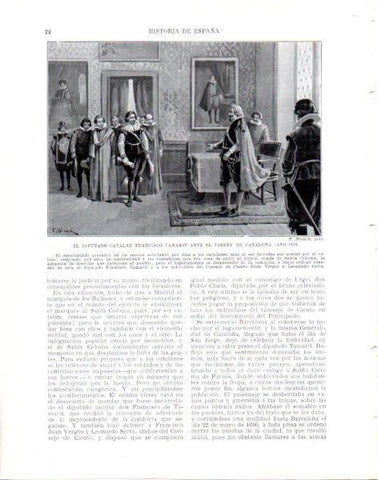 LAMINA V33915: Francisco Tamarit diputado ante el virrey de Cataluña por F. Blanch
