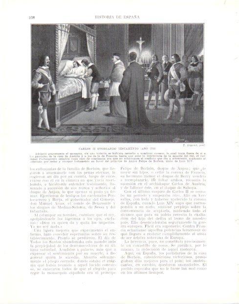 LAMINA V33953: Carlos II otorgando testamento por T. Argemi
