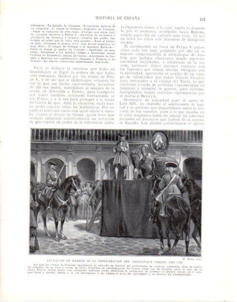 LAMINA V33961: Anulacion de la proclamacion del Archiduque Carlos en Madrid por F. Mota