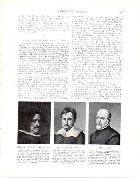 LAMINA V33944: Velazquez, Zurbaran y Alonso Cano