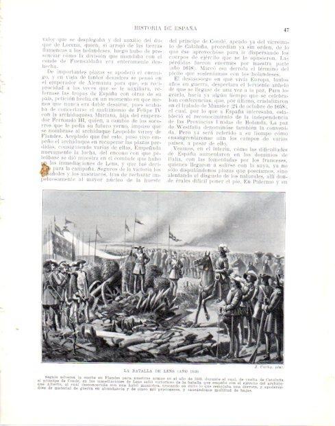LAMINA V33924: Batalla de Lens por J. Cuchy