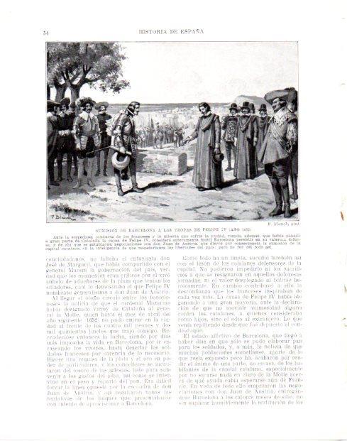 LAMINA V33928: Sumision de Barcelona a las tropas de Felipe IV por F. Blanch
