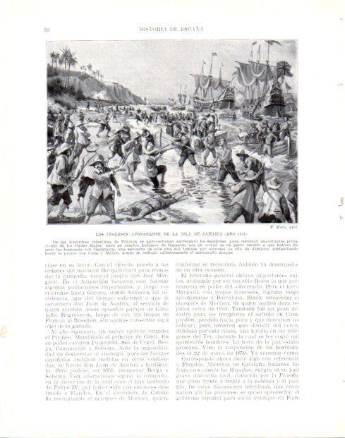 LAMINA V33929: Los ingleses se apoderan de Jamaica por F. Mota
