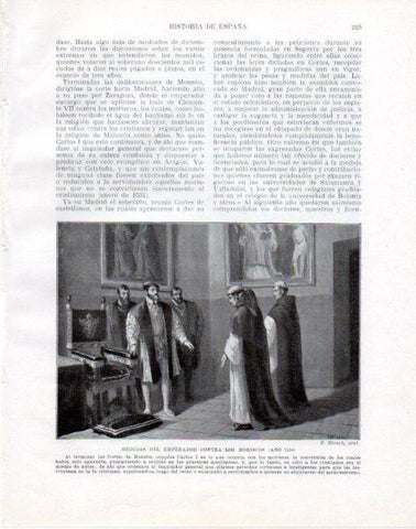 LAMINA V33809: Medidas de Carlos I contra los moriscos por F. Blanch