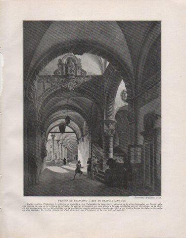 LAMINA V33783: Prision de Francisco I rey de Francia por Giovanni Migliara