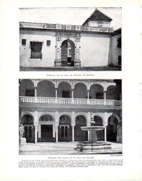 LAMINA V33853: La Casa de Pilatos en Sevilla