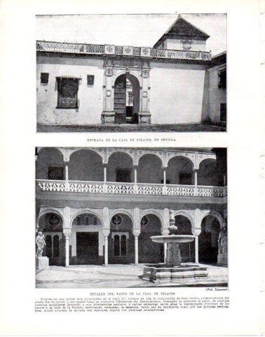 LAMINA V33853: La Casa de Pilatos en Sevilla