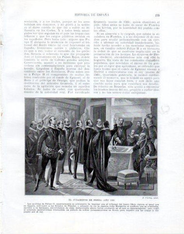 LAMINA V33832: El juramento de Breda por J. Cuchy