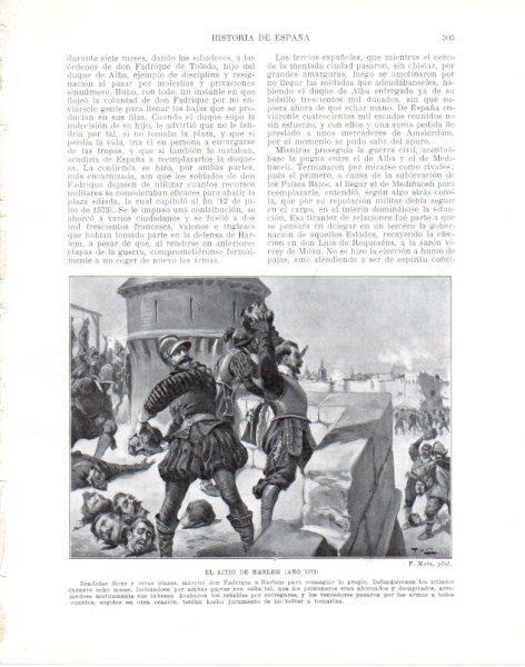 LAMINA V33845: El sitio de Harlem por F. Mota