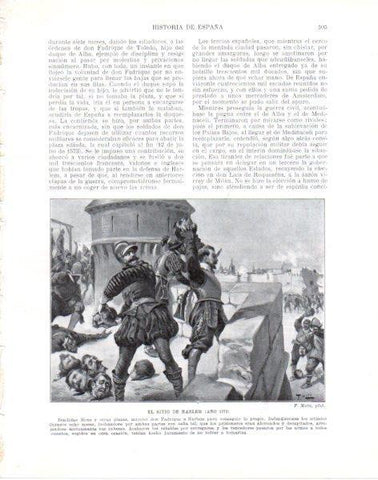 LAMINA V33845: El sitio de Harlem por F. Mota