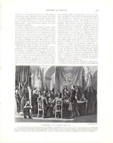 LAMINA V33967: Conferencia de Utrecht por J. Cuchy