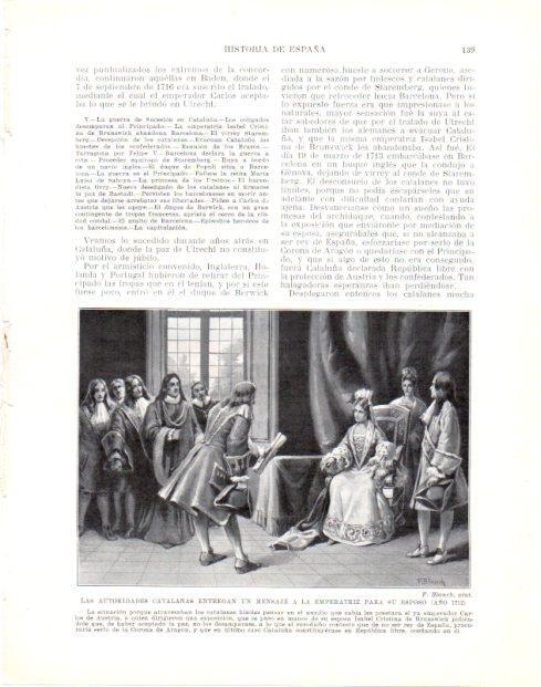 LAMINA V33968: Autoridades catalanas entregan un mensaje a la emperatriz para Carlos de Austria por F. Blanch