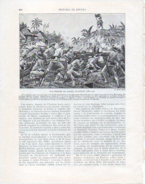 LAMINA V34158: Los heroes de la batalla de Filipinas por V. Gine
