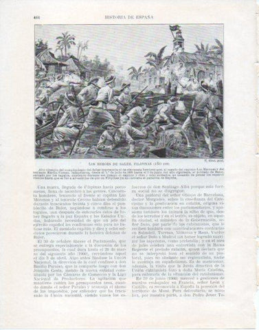 LAMINA V34158: Los heroes de la batalla de Filipinas por V. Gine