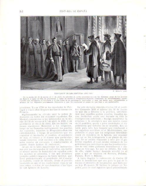 LAMINA V33995: Expulsion de los Jesuitas año 1767 por F. Blanch