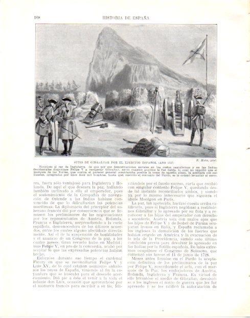 LAMINA V33981: Sitio de Gibraltar por el ejercito español 1727 por F. Mota