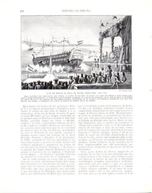 LAMINA V33982: Botadura del navio Hercules en 1729 por J. Cuchy