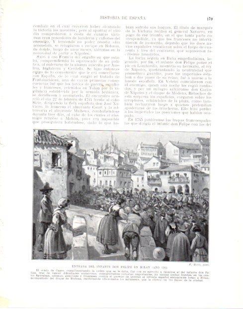 LAMINA V33987: Entrada del Infante Felipe en Milan 1745 por F. Mota