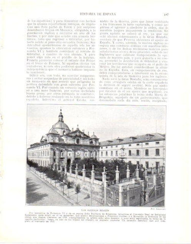 LAMINA V33990: Las Salesas Reales