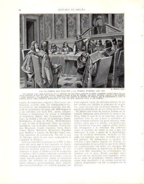 LAMINA V34038: Paz de Nimega año 1679 por F. Blanch
