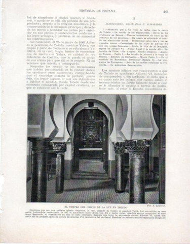 LAMINA V33514: Templo del Cristo de la Luz en Toledo