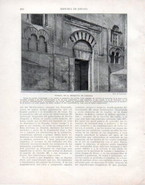 LAMINA V33491: Puerta de la Mezquita de Cordoba