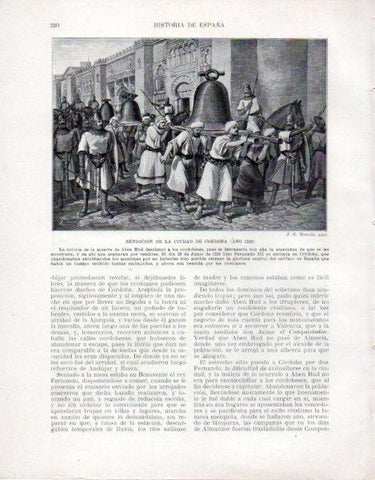LAMINA V33562: Rendicion de la ciudad de Cordoba por J. G. Mencia