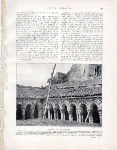 LAMINA V33556: Colegiata de Santillana