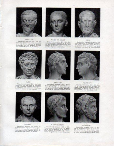 LAMINA V33414: Emperadores romanos III