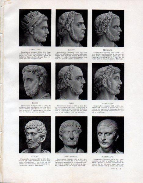LAMINA V33415: Emperadores romanos IV