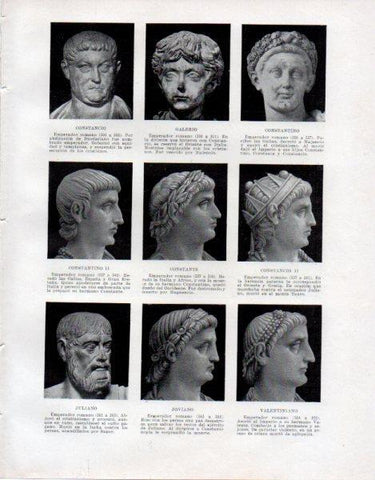 LAMINA V33416: Emperadores romanos V