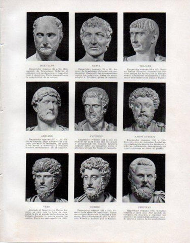 LAMINA V33411: Emperadores romanos I