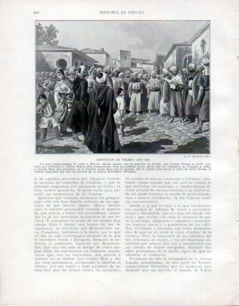 LAMINA V33472: Rendicion de Toledo por J. G. Mencia