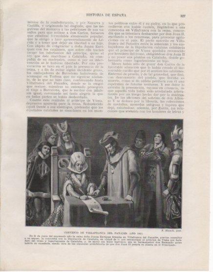 LAMINA V33680: Convenio de Villafranca del Panades por F. Blanch