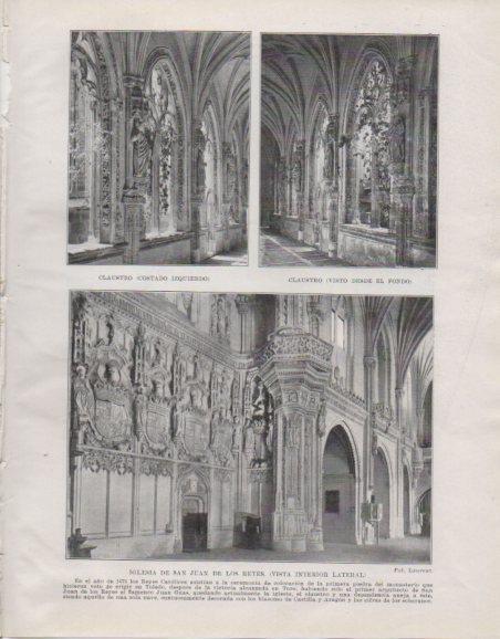 LAMINA V33692: Vista interior de la iglesia de San Juan de Los Reyes
