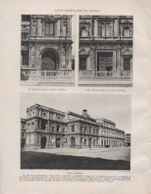 LAMINA V33768: Casas Capitulares de Sevilla