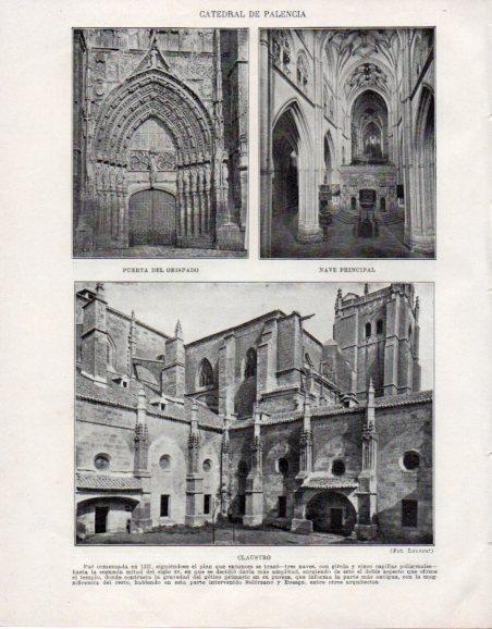 LAMINA V33635: Vistas de la Catedral de Palencia