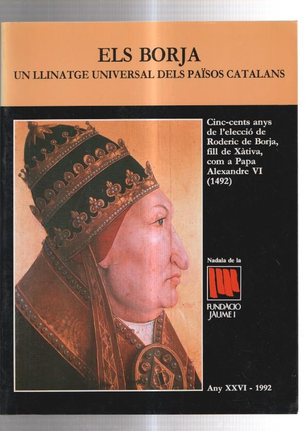Nadal 1992 numero 26: Els borja un llinatge universal dels paisos catalans