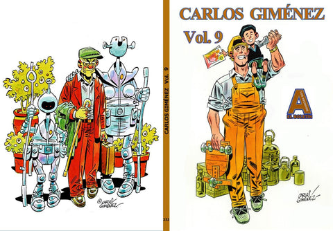 Los Archivos de El Boletin volumen 232: Carlos Gimenez volumen 09: bocetos